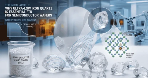 Ultra-Low Iron Quartz Sand for Semiconductor Wafers