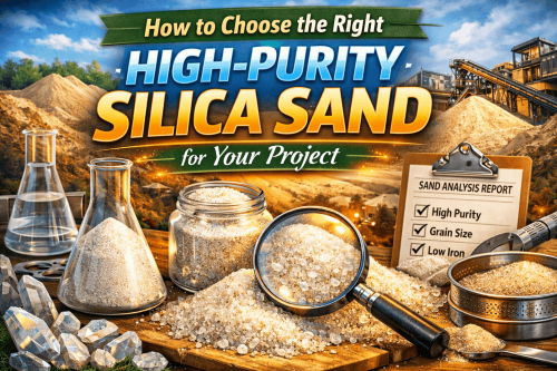 How to Choose the Right High-Purity Silica Sand for Your Project