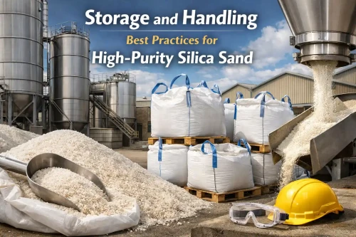 Storage and Handling Best Practices for High-Purity Silica Sand