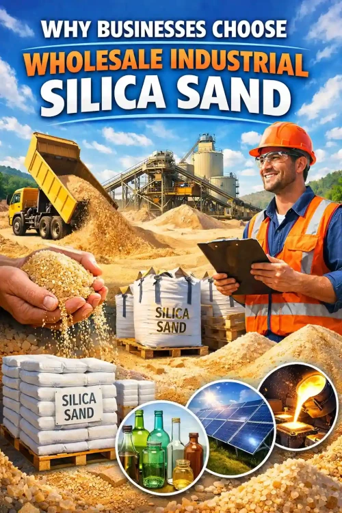 Why Businesses Choose Wholesale Industrial Silica Sand